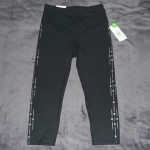 NWT Gaiam High-Rise Om Tyra Yoga Capri S